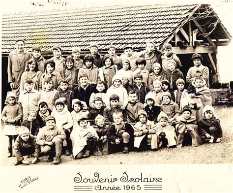 Photo de classe Toutes les classes réunies de 1965 Ecole Garcons