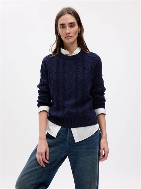 Cable-Knit Sweater | Gap