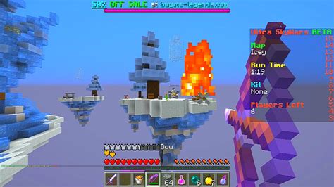 Minecraft ULTRA SKY WARS 1 With Vikkstar Minecraft Sky Wars PVP