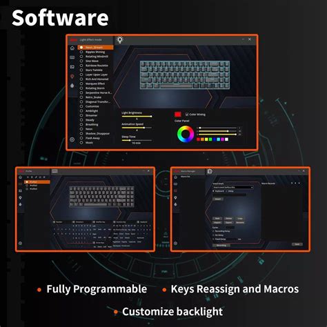 Royal Kludge RK84 Hot Swappable BT Wireless RGB Mechanical Gaming Keyboard 84 Keys 75