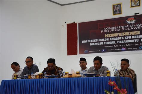 Resmi Dibuka Pendaftaran Komisioner Empat Kpu Kabupaten Di Sulbar Ini