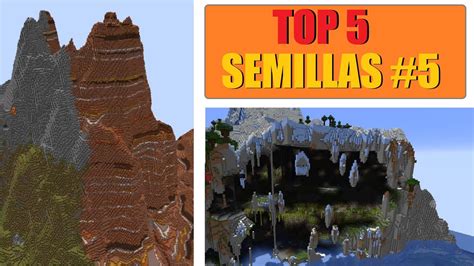 Top 5 SEMILLAS ALUNCINANES De Minecraft Java 5 YouTube