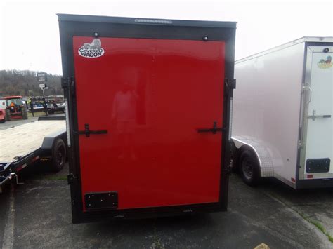 New Covered Wagon Trailers X Sa Red Cargo Enclosed Trailer