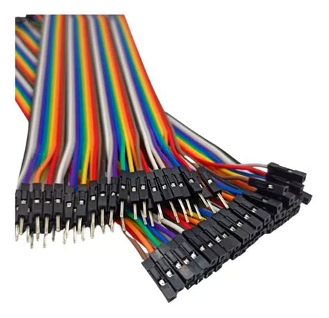 Cabo Jumper Cm Macho F Mea Unidades Para Arduino Mercadolivre