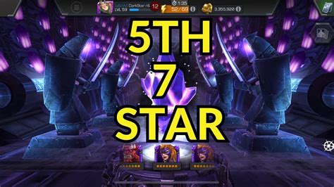 100 Shooting Stars Rewards 5th 7 Star Marvel Contest Of Champions Mcoc Youtube