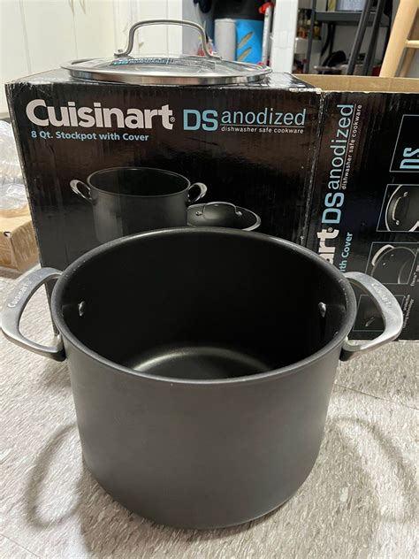 Cuisinart Chef S Classic Nonstick Hard Anodized Quart Stockpot With