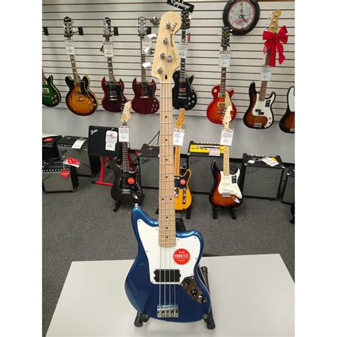 Squier Affinity Series Jaguar Bass H Lake Placid Blue Jim Laabs Music Store