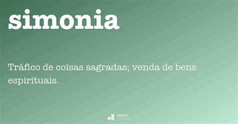 O Que Significa Simonia - O Que Significa Simonia - RETOEDU