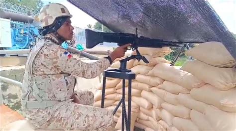 Autoridades Militares Rd Garantizan Seguridad En La Frontera