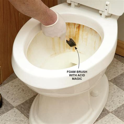 How To Clean A Bathroom Faster And Better Rust Toilet And Cleaning