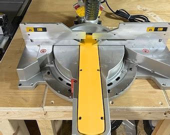 Zero Clearance Insert And Fence Package For Dewalt Sliding Miter Saw