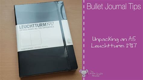 Inside A Leuchtturm 1917 Bullet Journal Setup YouTube