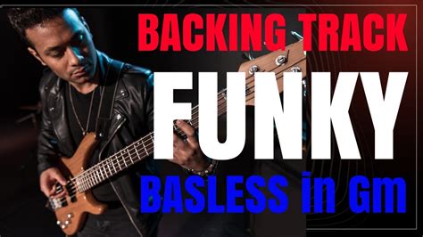 Bassless Funk Groove Backing Track In G Minor YouTube