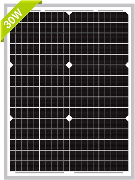 Amazon Newpowa 30W 24V Solar Panel High Efficiency