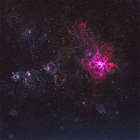 The Tarantula Nebula aka 30 Doradus | Telescope Live