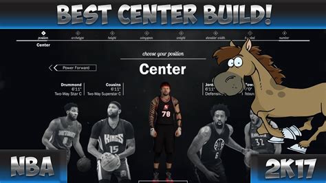 NBA 2K17 Best Center Build YouTube