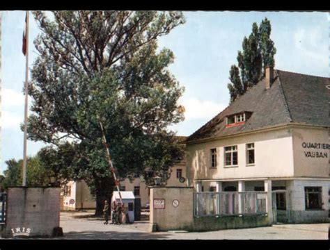 FRIBOURG EN BRISGAU ALLEMAGNE POSTE de GARDE à la CASERNE QUARTIER