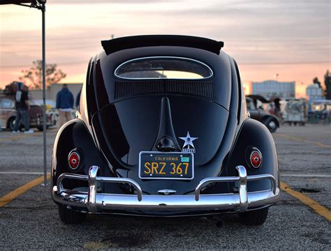 Ragtop Beetle At Sunrise Volkswagen