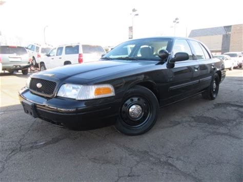 2011 Ford Crown Victoria P71 Police Interceptor 79655 Miles Black Sedan