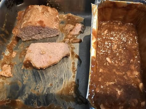 Frozen turkey "loaf" in a gravy. : shittyfoodporn