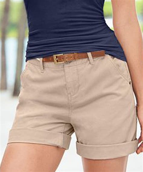 Khaki Shorts Women