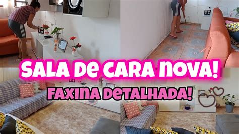 SALA DE CARA NOVA TAPETE NOVO NA SALA FAXINA DETALHADA SALA DOS