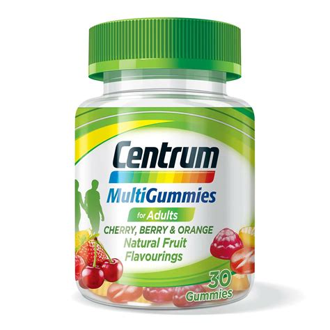 Multigummies Multivitamin Vitamins C E D Centrum