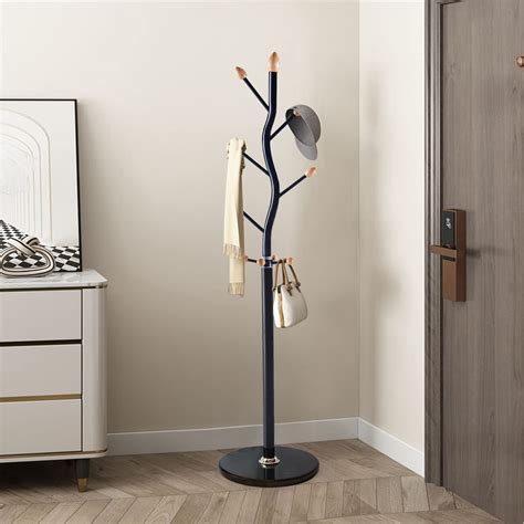 Vekoid Metal Coat Rack With Hooks Freestanding Coat Racks With