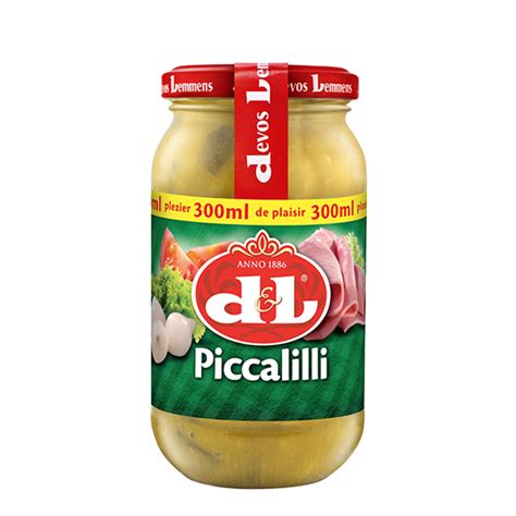 PICCALILLY 300 Ml Le Shop Le Belge