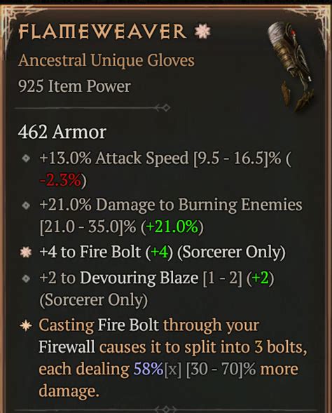 Ga Flameweaver Fire Bolt 58 Ed Topic D2jsp