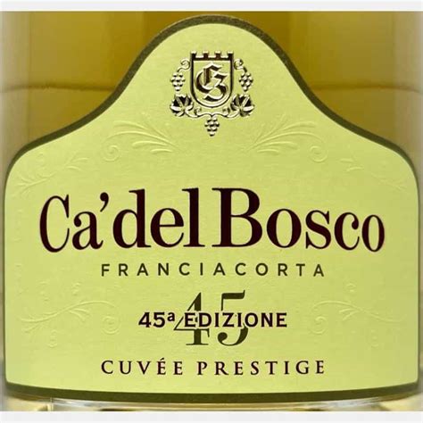 Franciacorta Cuvée Prestige Edizione 45 Extra Brut DOCG Ca del Bosco