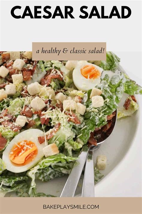 The Best Home Made Caesar Salad Recipe Tasty Made Simple