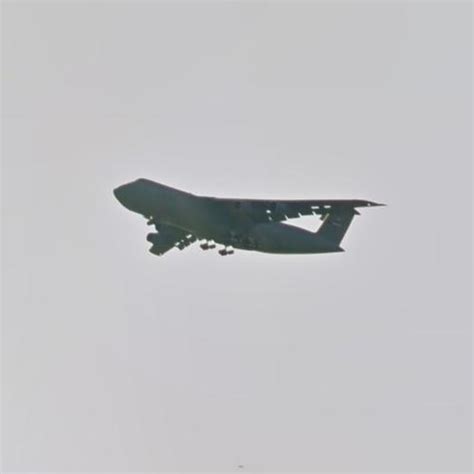 C-5 Galaxy Landing in San Antonio, TX (Google Maps)