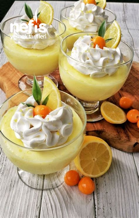 Limonlu Puding Nefis Yemek Tarifleri 6172054