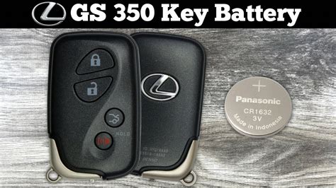 Lexus Gs Key Fob Battery Replacement How To Change