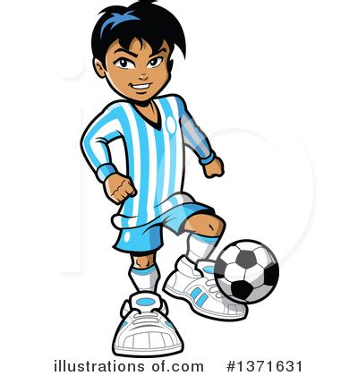 Soccer Clipart #1517258 - Illustration by Clip Art Mascots