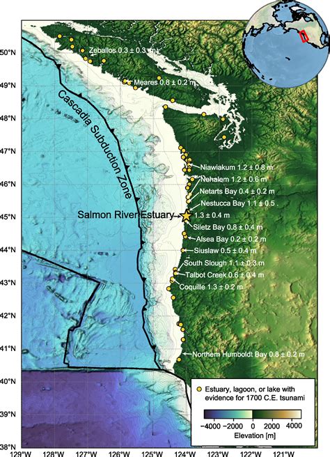 Tsunami sands help scientists assess Cascadia earthquake models