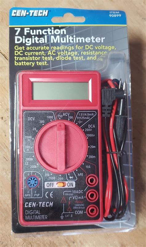 7 FUNCTION DIGITAL MULTIMETER Voltmeter Tester Auto Electrical BRAND