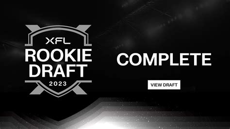 2023 XFL Rookie Draft Results - UFLBoard.com