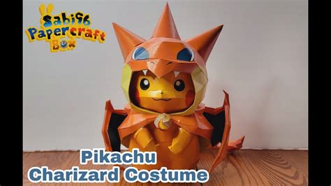 Pikachu Charizard Costume Pokemon Tutorial Youtube