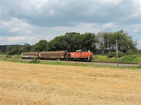 BR 294 mit der Übergabe nach Neustadt Schwarzwald in Unadingen am 06 08