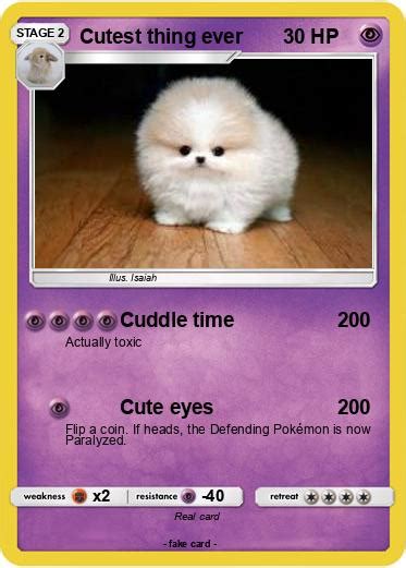 pokemon cutest     cuddle time  pokemon card