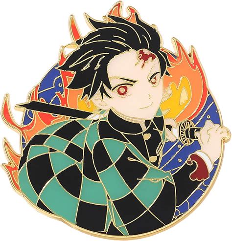 Anime Demon Slayer Brooch Pin Kimetsu No Yaiba India Ubuy