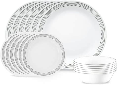 Corelle 18 Piece Vitrelle Glass Country Cottage Chip And Break