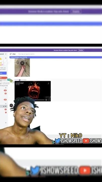 Ishowspeed Jumpscare At Discord Server Video 💀😂 Youtubeshorts