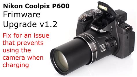 Nikon Coolpix Firmware Upgrade Youtube