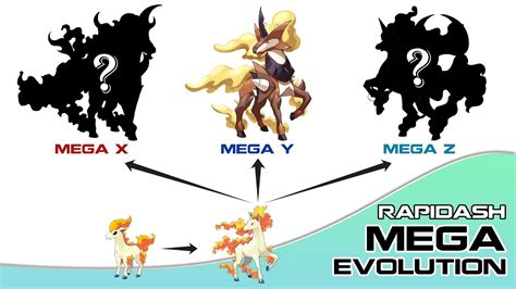 Full Gen 1 Mega Pokémon Rapidash Mega Evolutions X Y Z Youtube