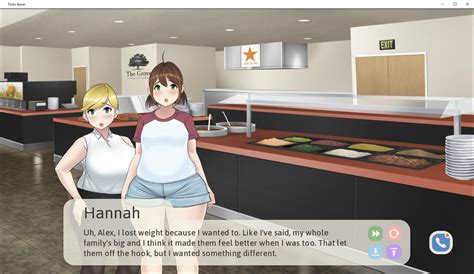 Forks A Weight Gain Visual Novel Cancelled All Assets Posted For