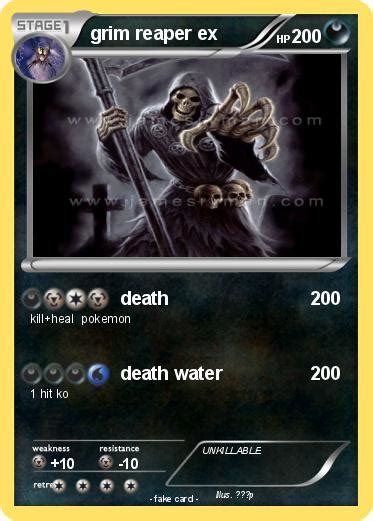 Pokémon grim reaper ex My Pokemon Card