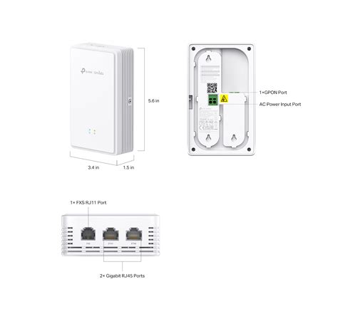 Eap Gp Wall Omada Ax Wi Fi Wall Plate Gpon Access Point Tp